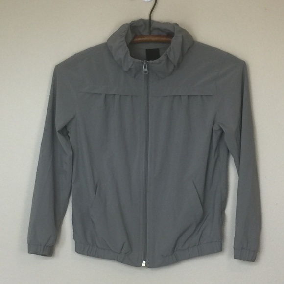 ZELLA GIRL Gray Trailblazer Windbreaker Jacket S - Picture 2 of 7